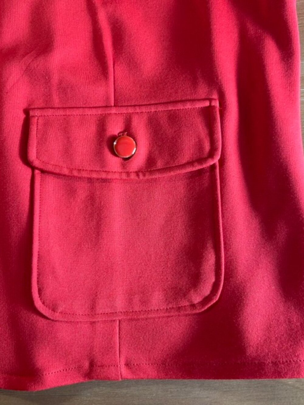 Cato Cardigan/Jacket Womens Sz 18/20 Red Button Front and Pockets V-Neck NWOT - Picture 10 of 11